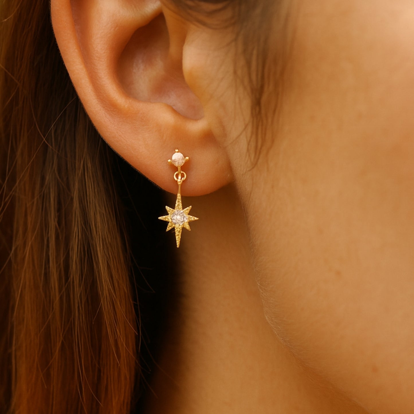 Boucles d’Oreilles Exquise en or – Bijou raffiné et élégant, parfait pour toutes les occasions