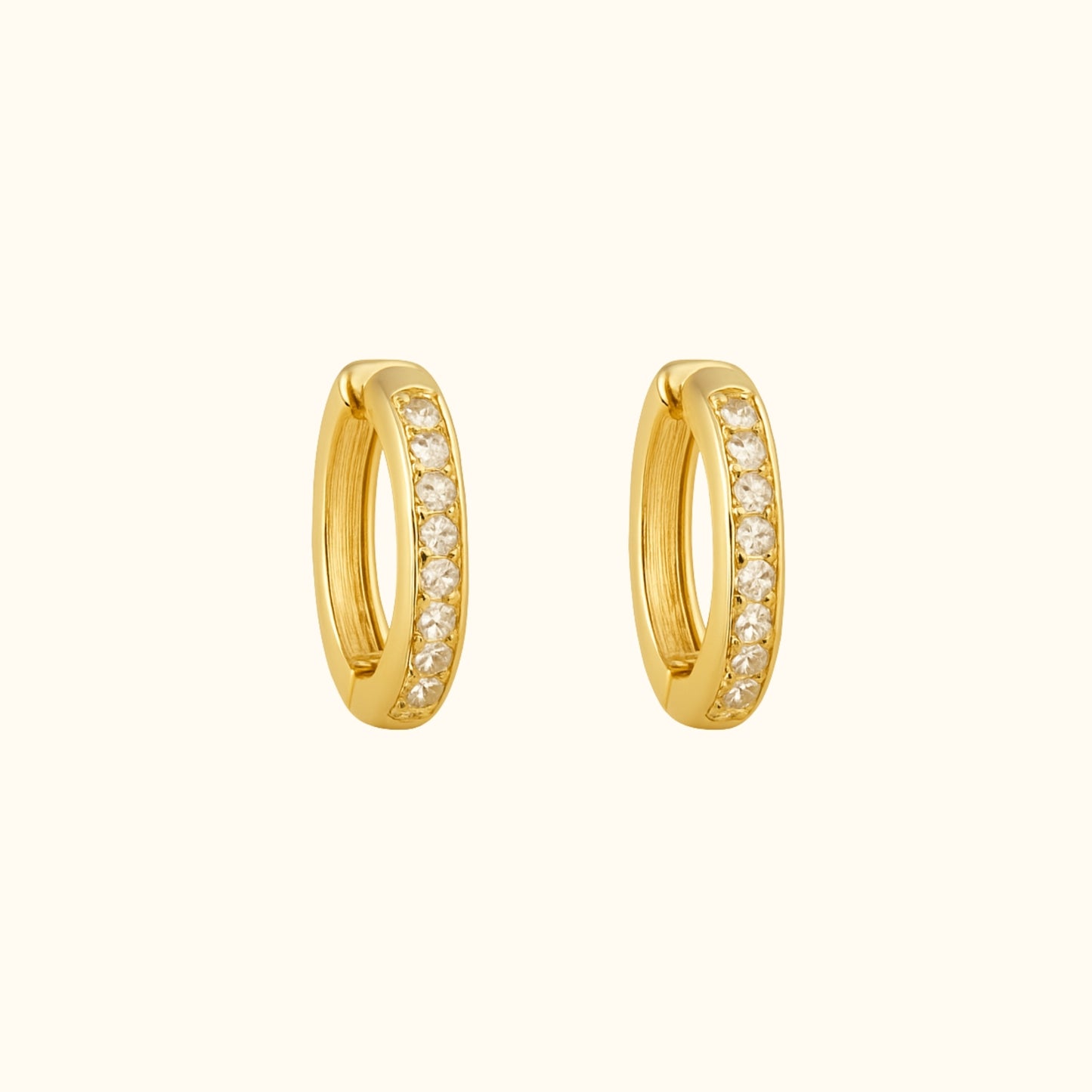 Créoles L’Intemporelle en or – Boucles d’oreilles élégantes et intemporelles, bijou raffiné pour femme