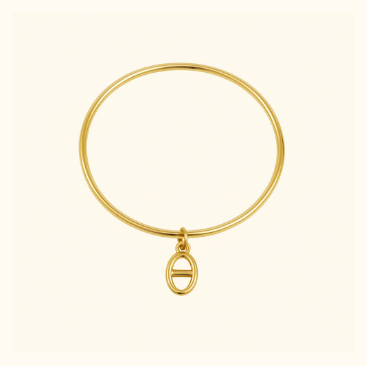 Jonc Maille Marine en or – Bracelet iconique inspiré de l’univers maritime, chic et intemporel