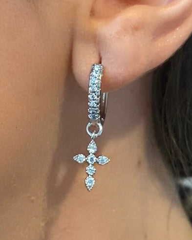 Boucles d’oreilles | Golden cross