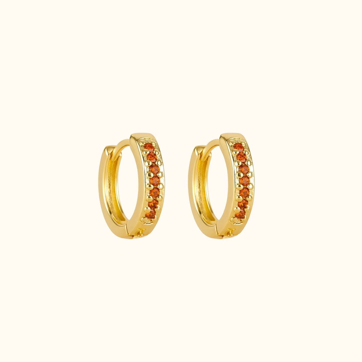 Boucles d’oreilles | L'intemporelle Orange - Édition limité