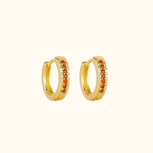Boucles d’oreilles | L'intemporelle Orange - Édition limité