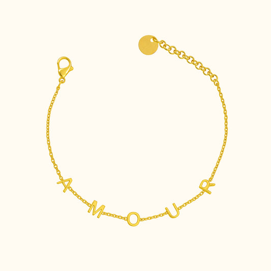 Bracelet Amour en or – Bijou raffiné et romantique, symbole d’affection et d’élégance